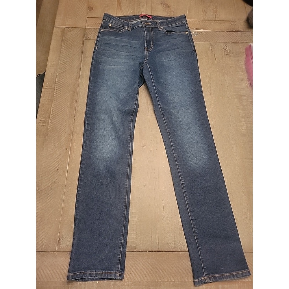 Jennifer Lopez Straight cut Jeans Womens 29W 31‎ Insram Low Rise Stretch New